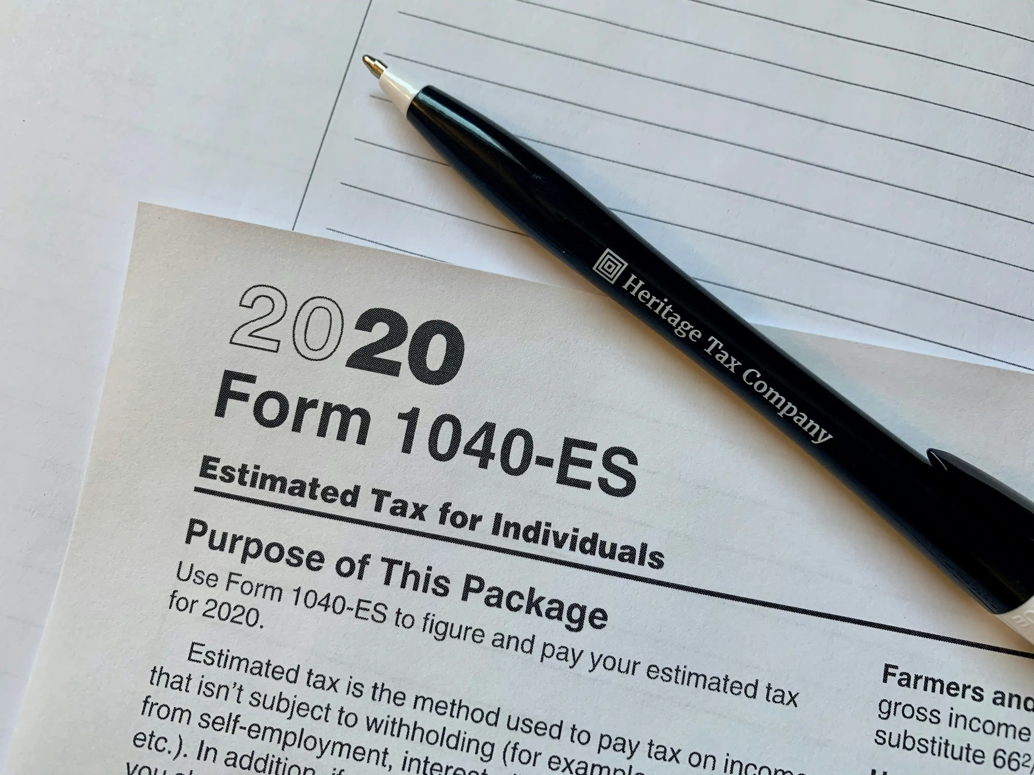 Business owner reviewing organized tax records